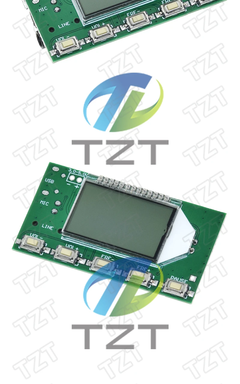 1/3PCS FM Sender Modul FM Stereo Digital Sender Drahtlose Mikrofon Mikrofon Bord 3V-5V FM Modul 87,0 MHz-108,0 MHz – Detail 9