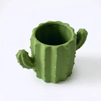 1 creative multifunctional cactus pen holder, suitable for students and offices, and can also be used as a storage container. 5
