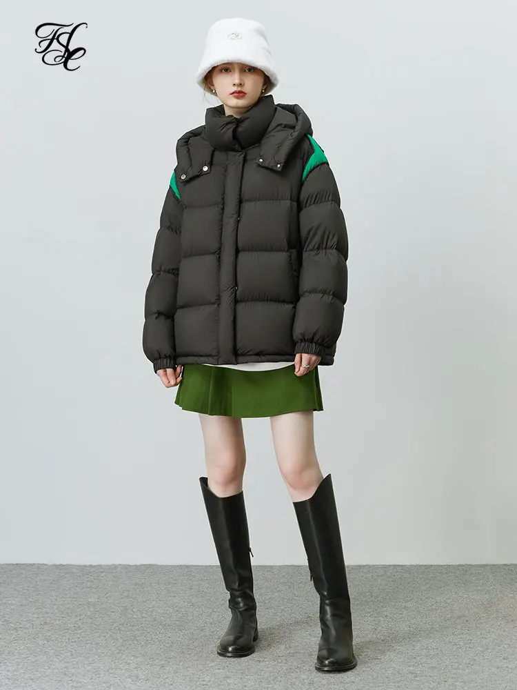 FSLE172201G90WhiteGooseDownWomenDownCoats2022WinterNew