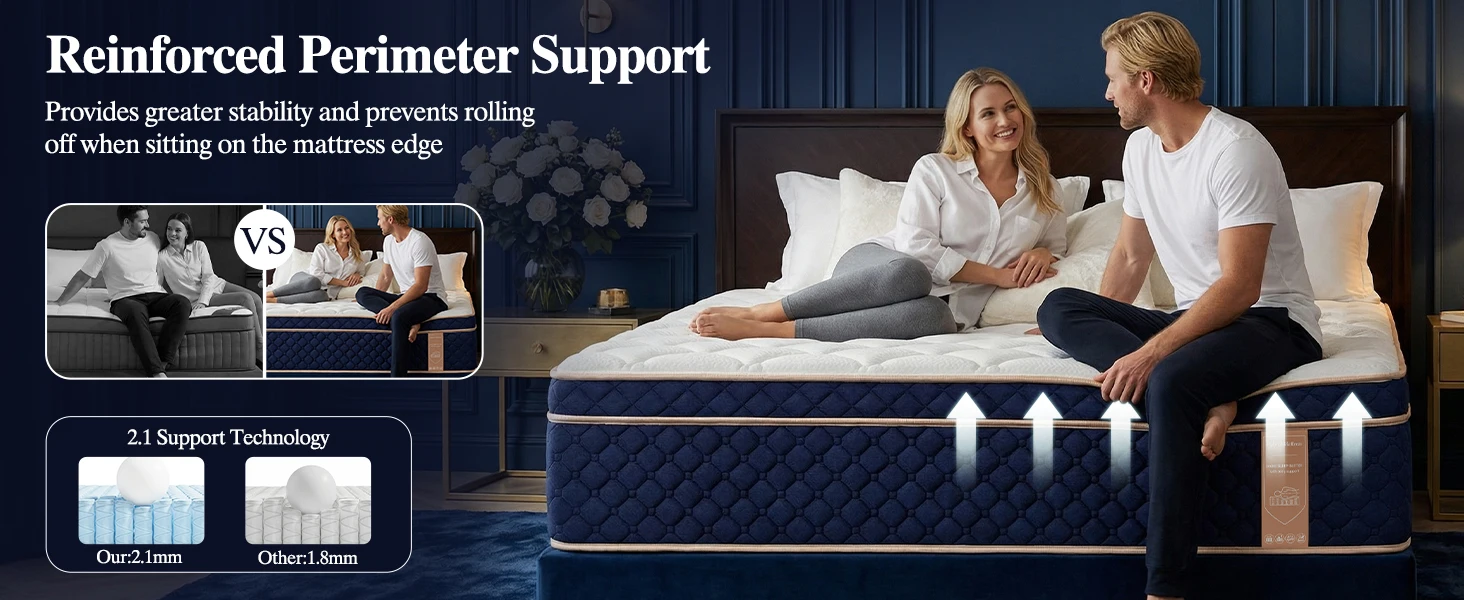 hybrid mattress queen