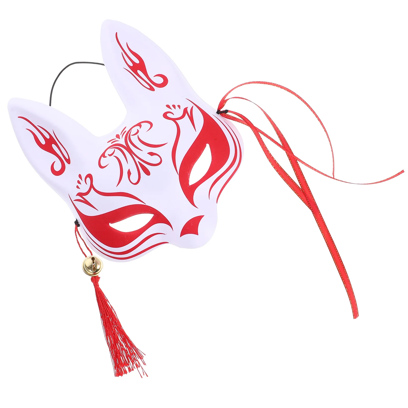 

Fox Mask Halloween Japanese Style Animal Half Face Japanese-style Party Masquerade Plastic