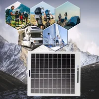 Panneau solaire 30W 5V avec USB, étanche, pour randonnée en plein air et Camping, batterie Portable, batterie de chargement de téléphone Portable, panneau de chargement de banque 6