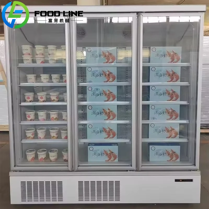 Custom Frozen Food Seafood Display Cabinets Freezers Freezers Commercial Refrigerators and Refrigeration Equipment 5