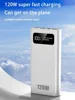 Xiaomi 200000mAh 120W Ultralarge Capacity Power Bank Fast Charging Portable Digital Display Power Bank For iPhone Samsung Huawei 5