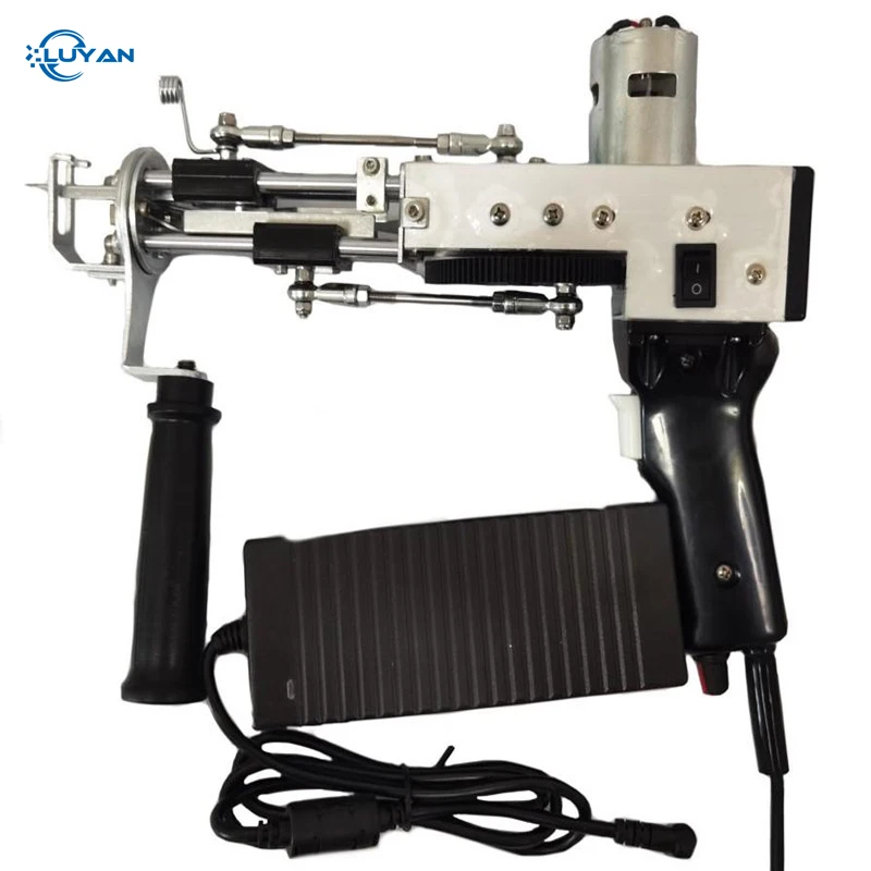 

2 в 1 Электрический пистолет для пробивки ковров, профессиональное устройство для флокирования, инструмент для вышивки, оборудование для вязания ворса