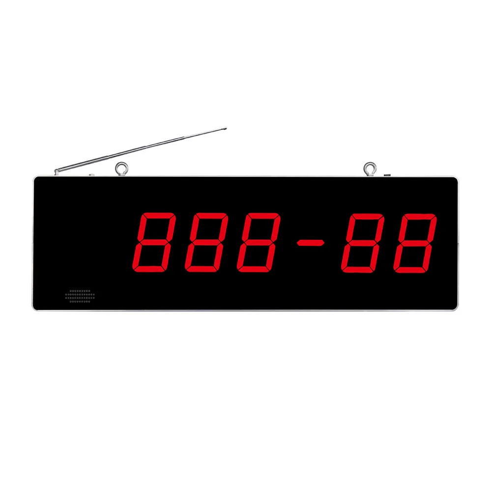 

Беспроводная система вызова SINGCALL для мобильной кабины больницы, двойной экран, новый тип подвесного приемника для завода или больницы APE8000