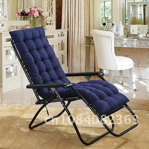 

Thick Folding Solid Long Cushion Mat For Rattan Rocking Recliner Chair Garden Sun Lounge Seat Sofa Tatami Mat No Chair