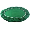 Felt Poker Table Cover Round Fitted 36-48in Stretch Fit Green Felt Card Table Cover Table Cloth Protector for Mah JongPoker 5