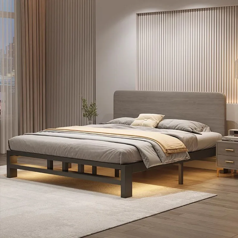 Bunk Hotel Beds Beauty Twin Modern Luxury Floor Living Room Bed Design Wood Upholstered Camas Infantiles Nordic Furniture