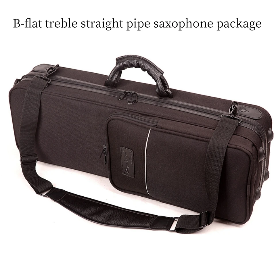 

Omebaige B-flat split straight tube soprano saxophone bag backpack portable lightweight