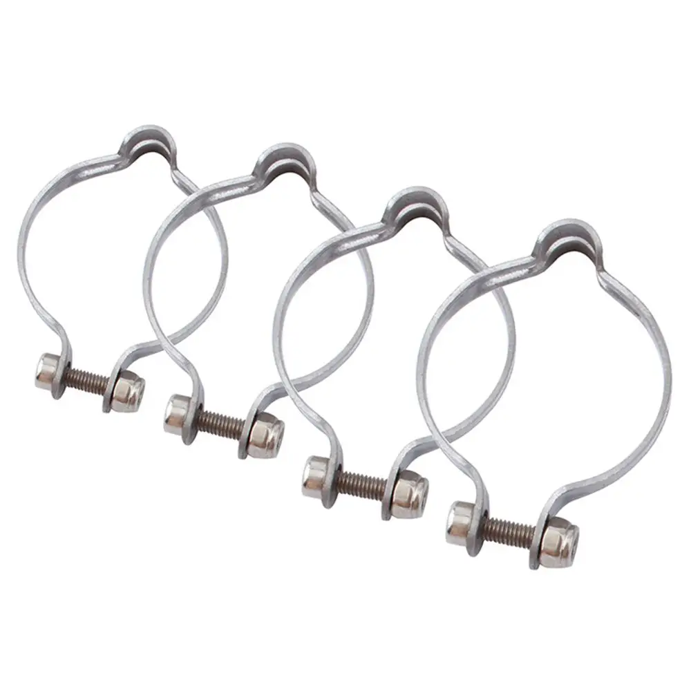 Brake Line Clamp Stainless Steel Wire Fixed Ring Organization Bicycle Pipe Buckle Cable Clip Bike Parts Accessories