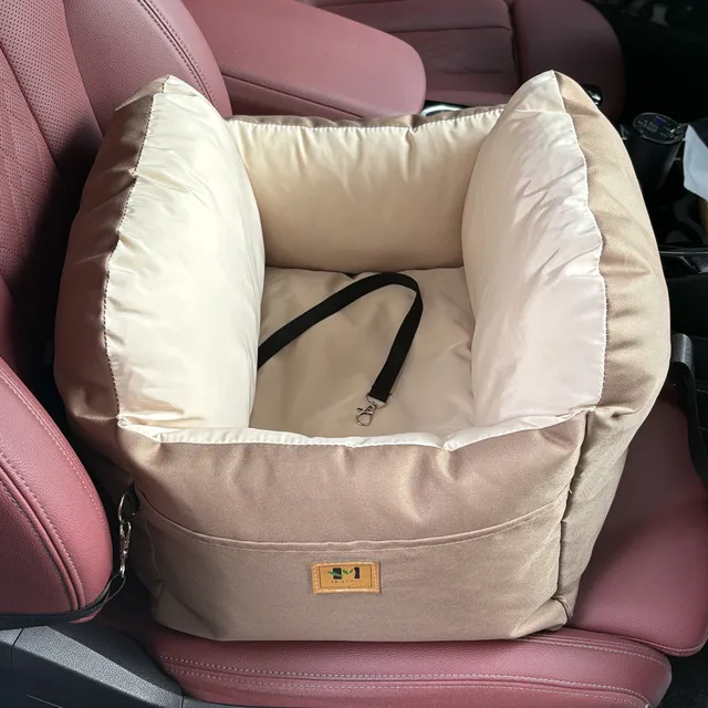 Pet Dog Car Seat Cover Safety Waterproof Puppy Nest Mat Cat Carrier Soft Comfort Travel Dog Car Seat Bed Washable Pet Carrier 5