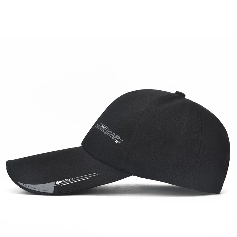 Quick Dry Waterproof Sport Duck Tongue Sun Hat Outdoor Space Baseball Cap Adjustable High Ponytail Hat