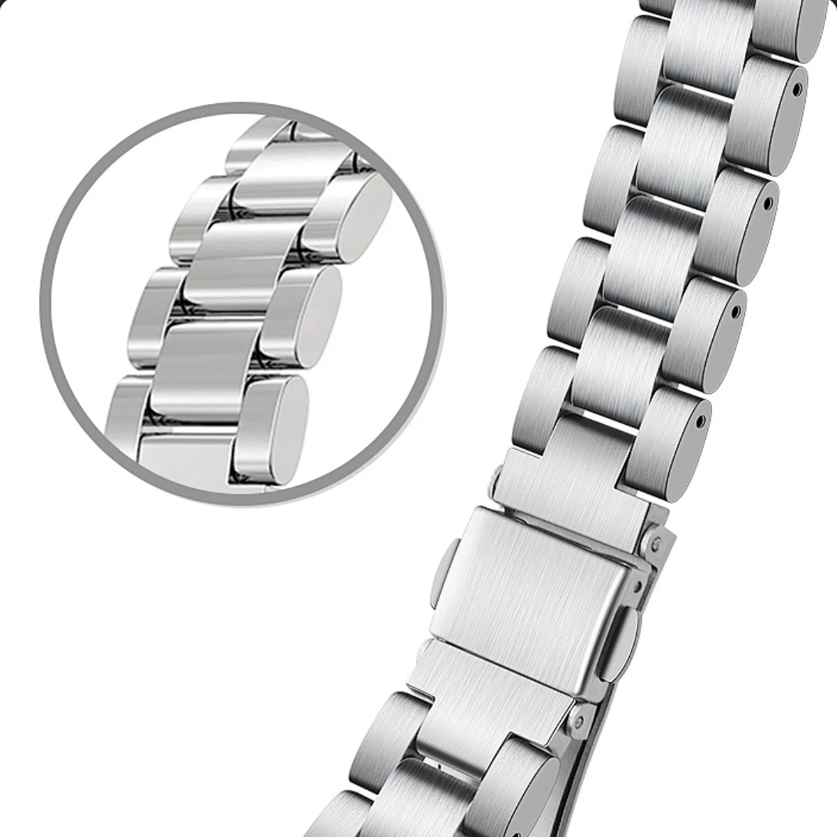Metall Edelstahl Band Für Samsung Galaxy Fit 3 Armband Armband Armband Für Samsung Galaxy Fit 3 SM-R390 Correa Zubehör – Detail 3