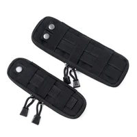 Tactical Belt Molly Pouch Knife Flashlights Storage Waist Pouches EDC Backpack Bag Attachments For Hiking Hunting Camping Picnic 1