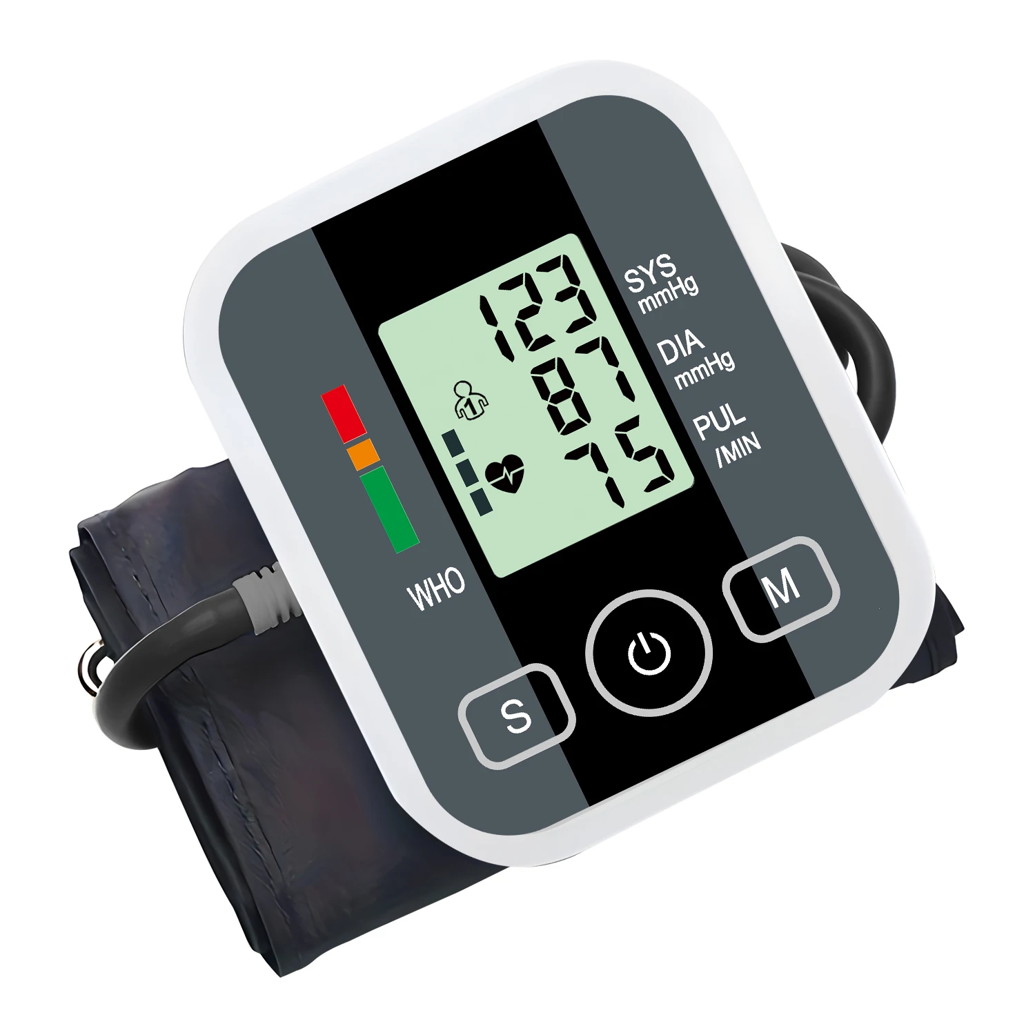 Blood Pressure Monitor Digital Tonometer Upper Arm Blood Pressure Meter Automatic BP Medical Sphygmomanometer Pulse
