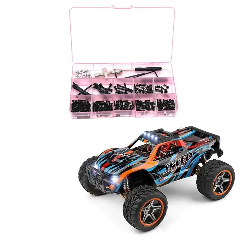 A97I-1 Wltoys 104009 104016 104018 12401 12402-A 12403 12404 12409 액세서리용 금속 나사 상자 키트 세트