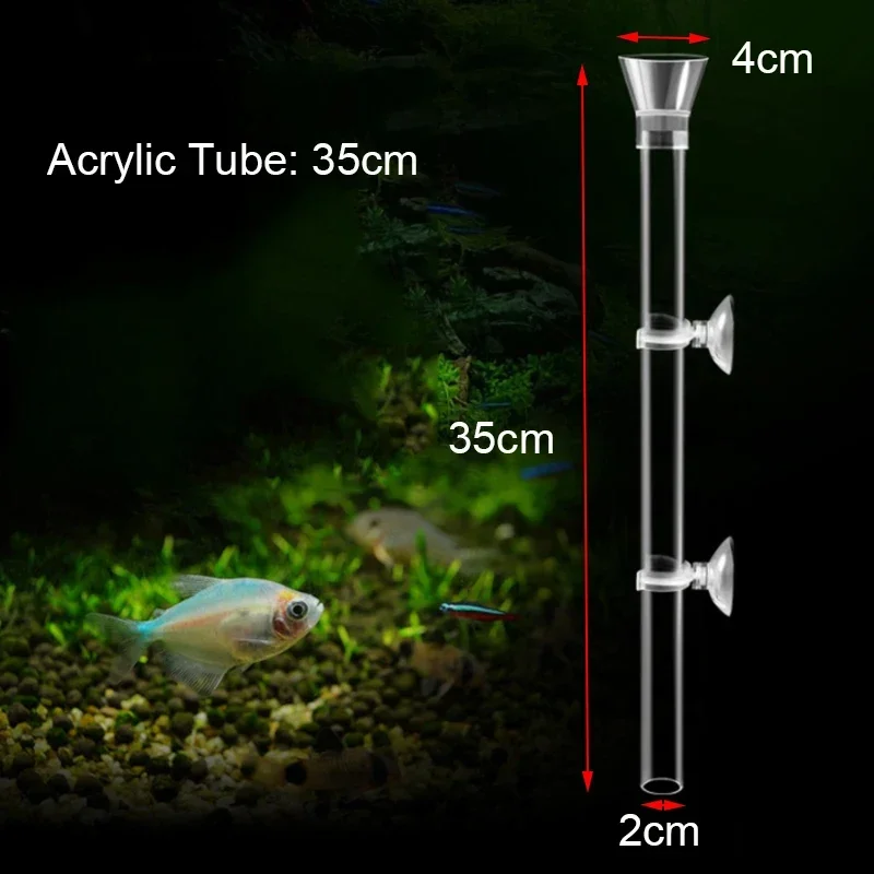Acryl Aquarium Feeder Rohr Schüssel Transparent Aquarium Garnelen Schnecke Garnelen Lebensmittel Feeder Schüssel Aquarium Fütterung Zubehör – Detail 19