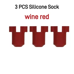 High - Performance Hotend Kit with Ceramic Heating Block for 3D Printers - 300°C Thermal Capacity (3PCS Red Silicone)