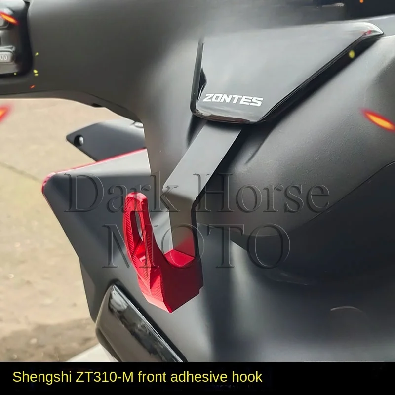 Per Zontes Zt350D 350D Scooter Gancio In Lega Di Alluminio 350D Gancio Per Casco Anteriore Multifunzionale Gancio Di Stoccaggio