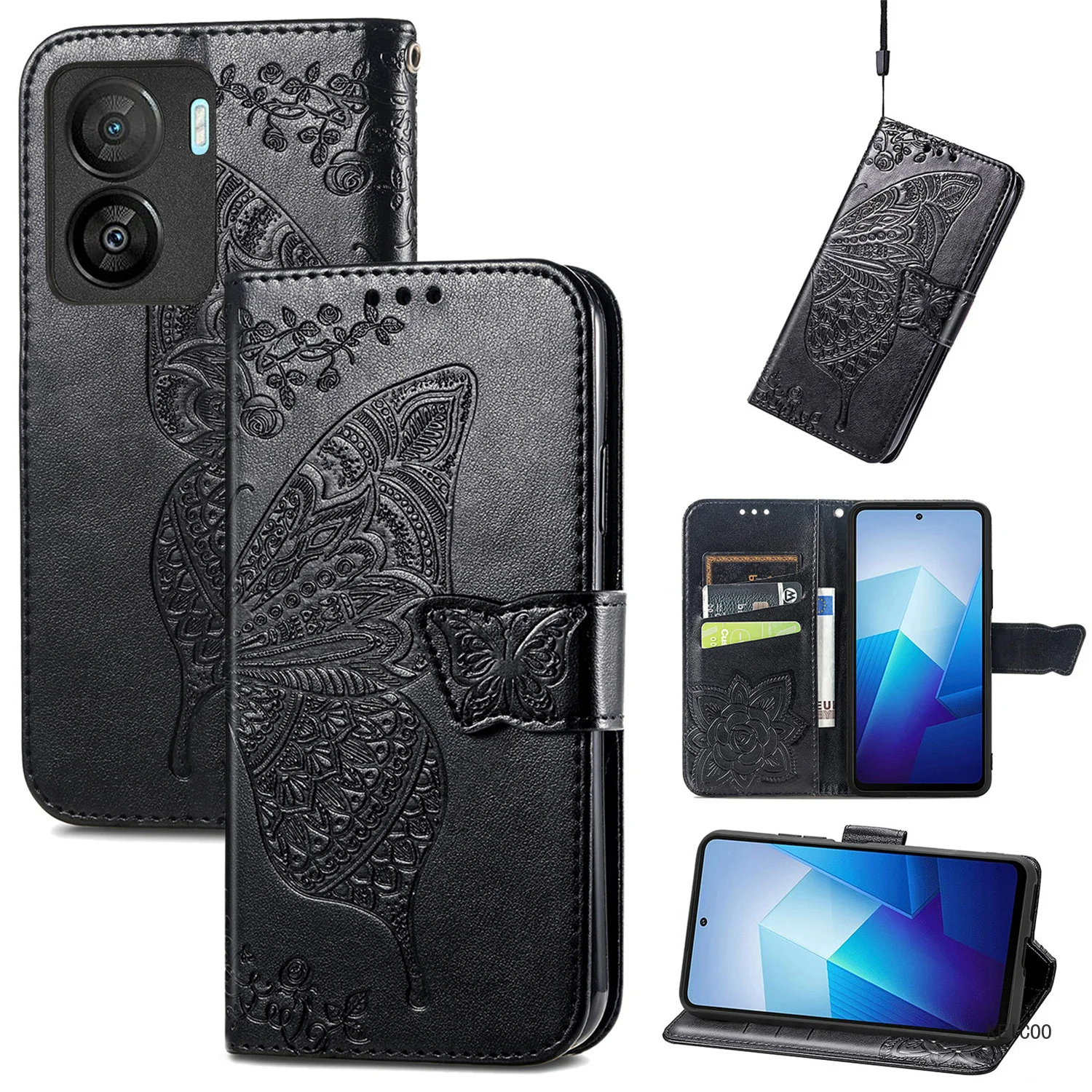 

Магнитный кожаный чехол для телефона Vivo S16 E S16E V27 Pro V27Pro V27E IQOO Z7 Z7i Z7X IQOOZ7 IQOOZ7i I2207, противоударный флип-чехол для телефона