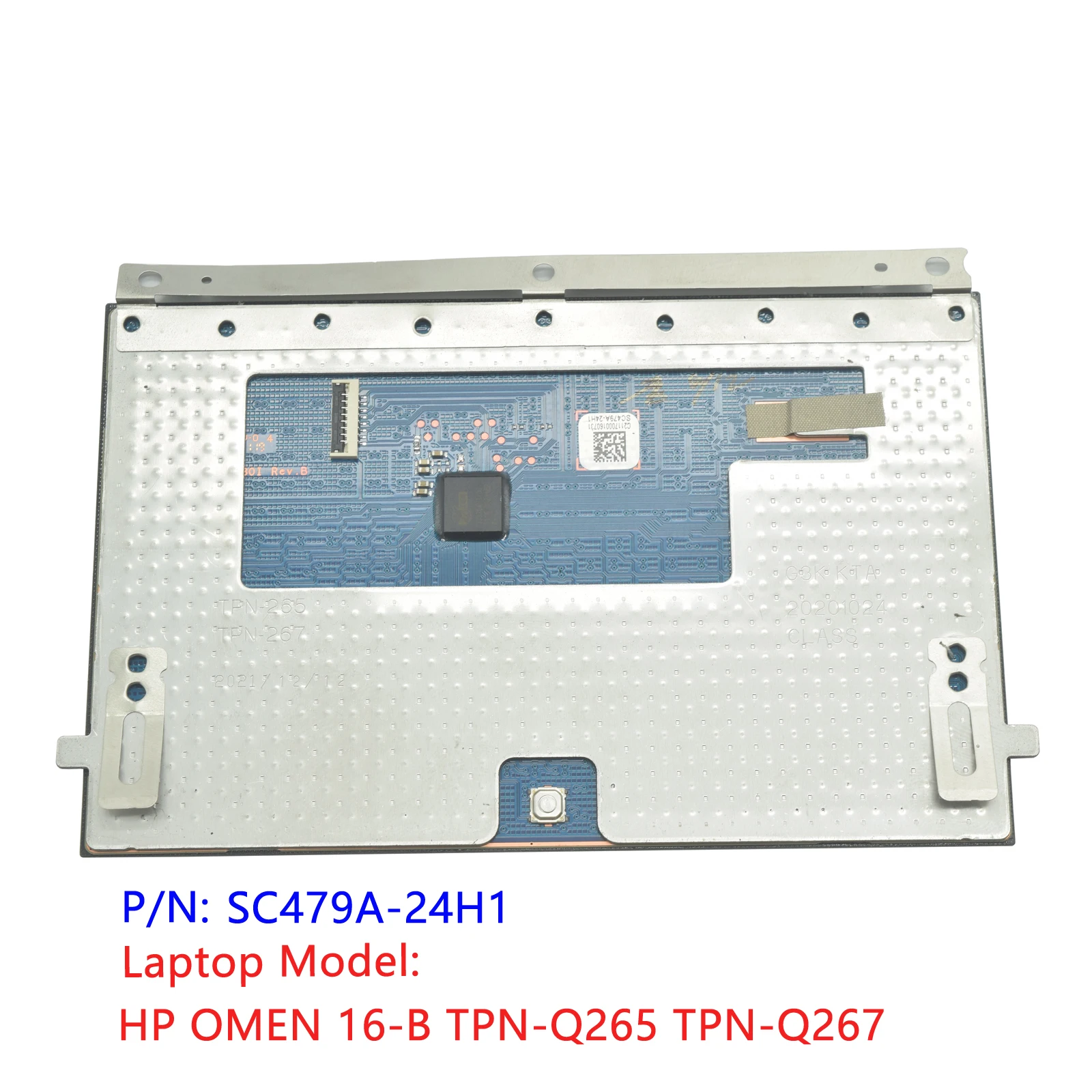 Black New Original For HP OMEN 16-B TPN-Q265 TPN-Q267 Touchpad Clickpad Trackpad Board SC479A-24H1