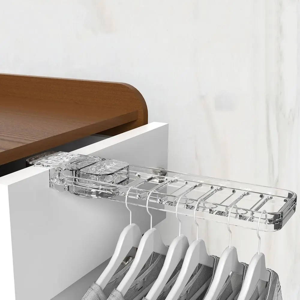 Folding Clothes Rack Hook Portable Travel Drying Rack 6-hole Household Foldable Hangers Angle Adjustable Laundry Rack Hook 5
