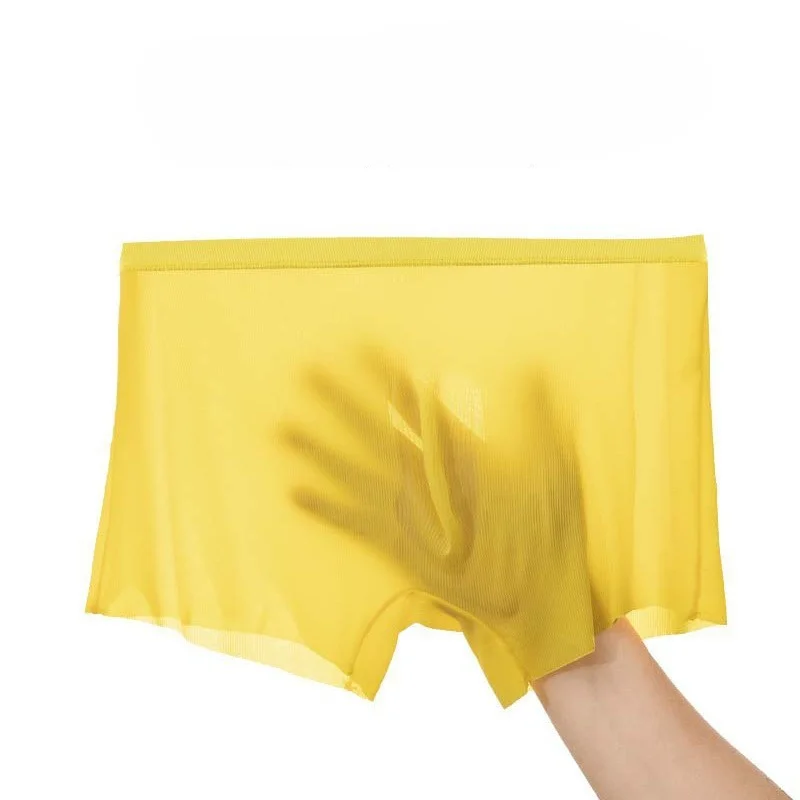 

Soft Boxer Briefs Man Sexy Underwear Bulge Pouch Underpants Striped Panties Breathable Boxer Shorts Male Lingerie Boxer Trunks