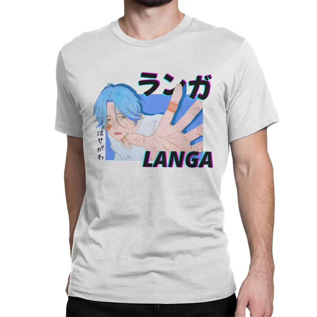 

Men's Cute Snow SK8 The Infinity Langa Hasegawa T Shirts Anime Pure Cotton Clothing Casual Short Sleeve Tees Gift Idea T-Shirts