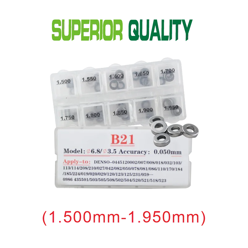 

Запчасти для автомобильного двигателя B21, B41, B37, B27, B23, B24, B48, регулировка инжектора с общей топливной магистралью, зеркальная шайба для дизельного сопла DENSO