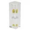 Clear Acrylic Sandglass 3 Mins Hourglass Sand Egg Timer Clock Home Decor Gifts 4