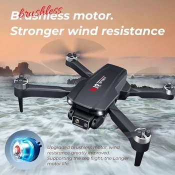 H16 Mini RC Drone Camera HD Wifi Fpv Photography Brushless Foldable Quadcopter Professional Optical Flow Drones Toys 14Y+ 2