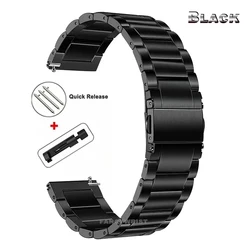 Luxury Titanium Strap - 22mm Premium Watch Band in Sleek Design - 22MM (Black 3)