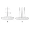 1/5pcs Transparent Plastic Display Holder Doll Support Leg Holders For Barbie Dolls Stands  Kids Dollhouse Toy Accessory 5