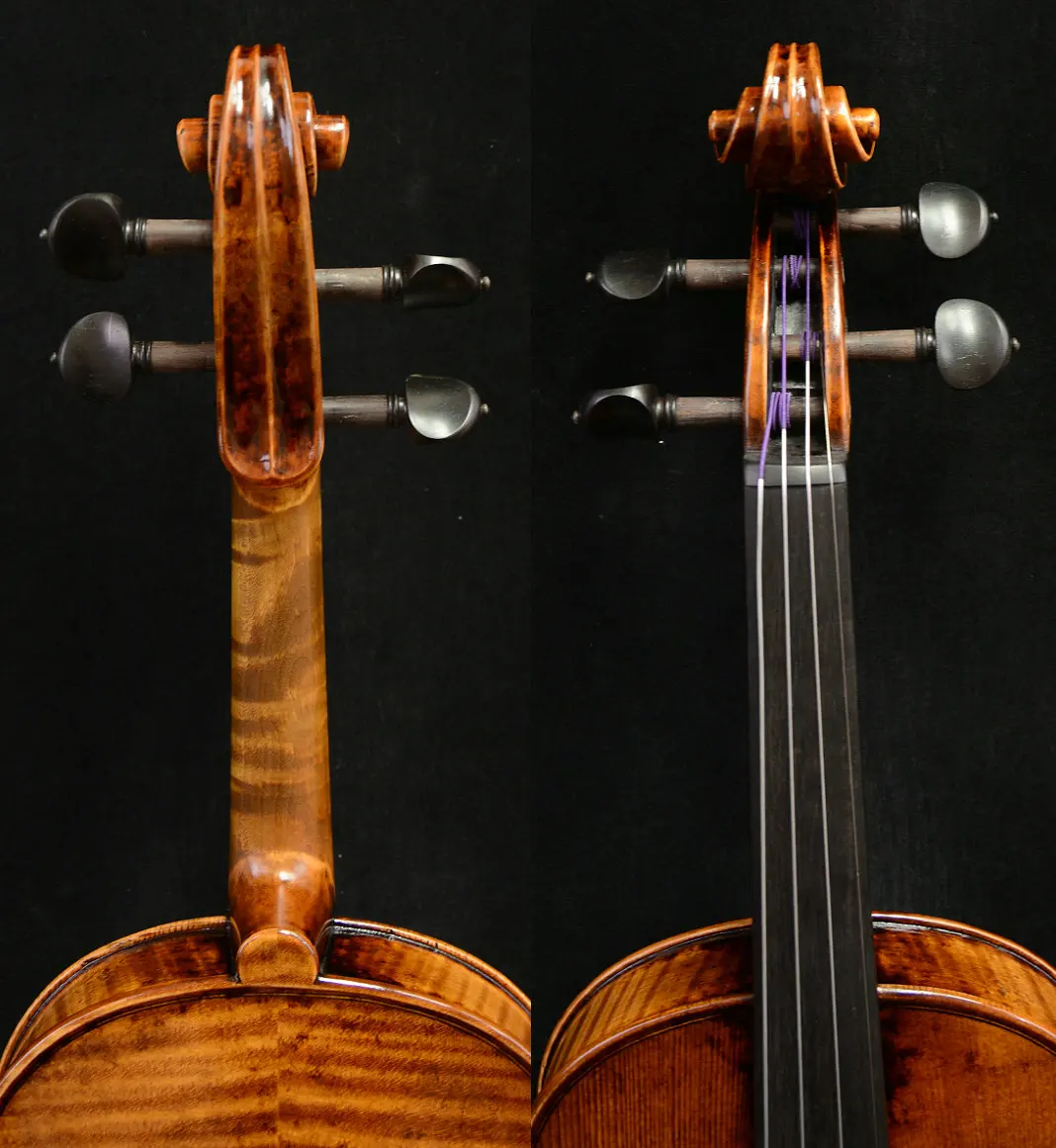 Actual Photo Proud Violin Stradivari Violin Master Wang's Own Work No. W4
