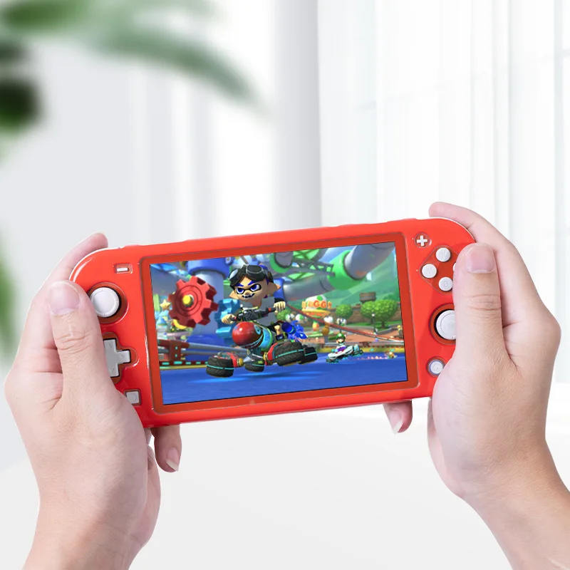 Transparentní měkké obal pouzdro pro nintendo spínač lite ochranný pouzdro plný obal shatterproof spínač regulátor lite pouzdro