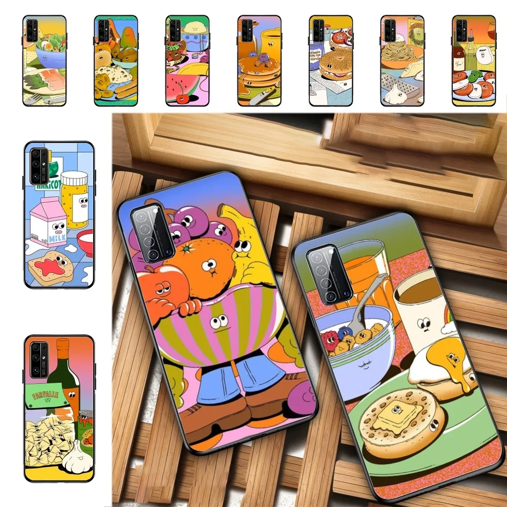 Custodia Per Telefono Banana Split Per Huawei Honor 10 Lite 9 20 7A Pro 9X Pro 30 Pro 50 Pro 60 Pro 70 Pro Plus