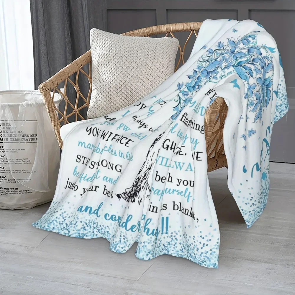 Cute Giraffe Blanket for Boys and Girls Adult Gift Sunflower Throw Blanket Soft and Lightweight Warm and Comfortable 2