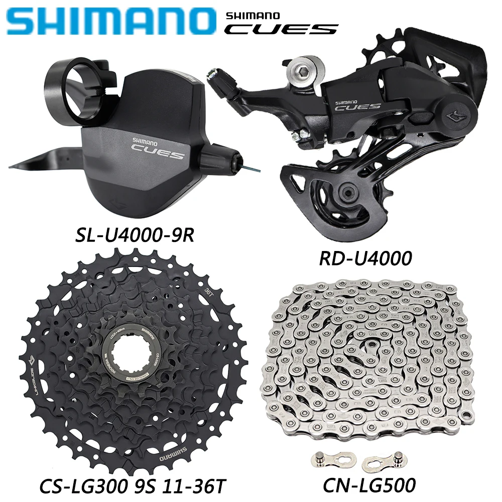 

Переключатель передач SHIMANO сигналов U4000 1X 9 для горного велосипеда, оригинальные детали для велосипеда