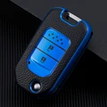 2 buttons blue