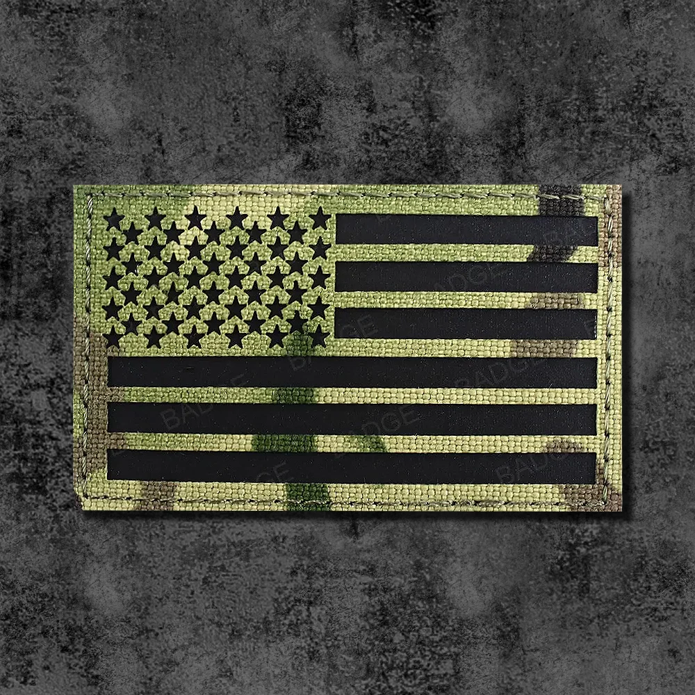 NLD Niederlande Frankreich Spanien US-Flagge Türkei Rumänien Italien Armband Emblem Brasilien UK Russland IR Infrarot reflektierende Patches Abzeichen – Detail 4