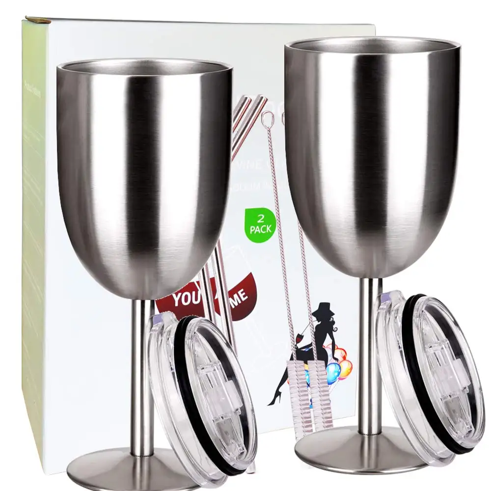 2pcs silvery