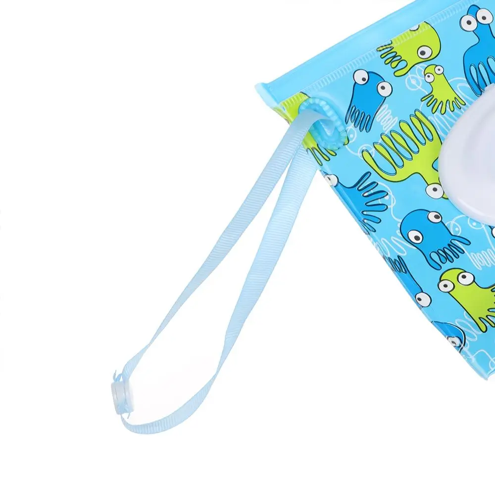 Wet wipe case Wet wipes case Wet wipes box Cute lightweight portable eco-friendly reusable travel wet wipes box Wipes case container Wet bag