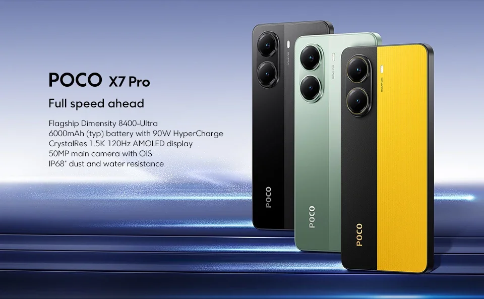 【ほぼ新品】POCO X7 Pro 8GB/256GB POCO X7 Pro 5G Global Version Smartphone 256GB/512GB NFC 1.5