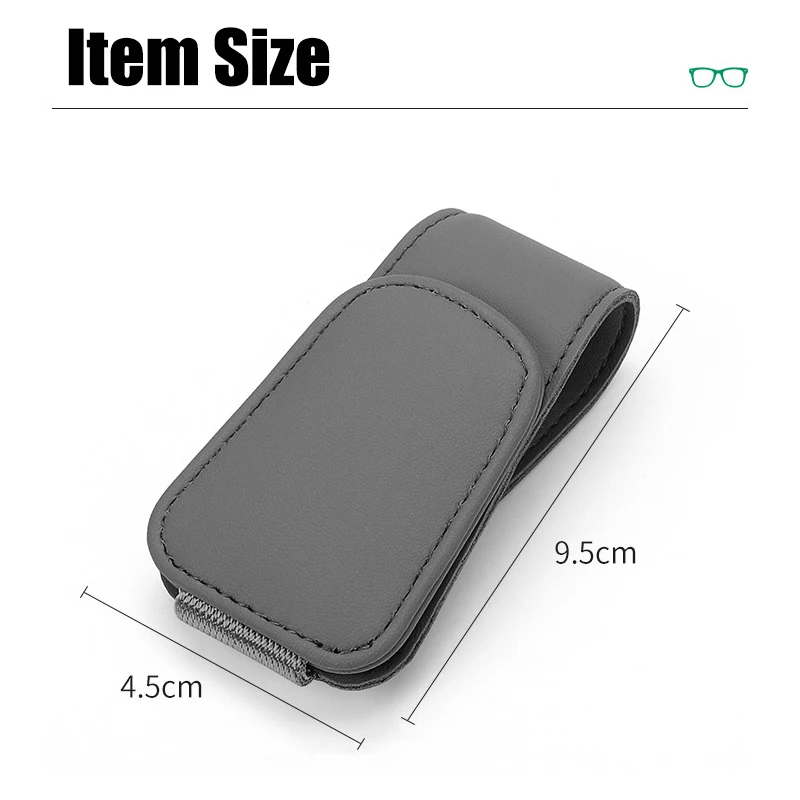 Sunglasses Holder Eyeglass Hanger Clip Car Glasses Holder Universal Sun Visor Clip