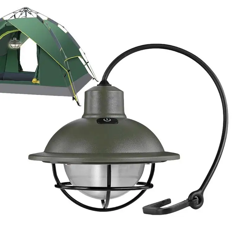 

Rechargeable Camping Lamp 1200mАh Camping Lights And Lanterns Long Battery Lamp 200lm TYPE-C Fast Charge 1200mAh IPX4
