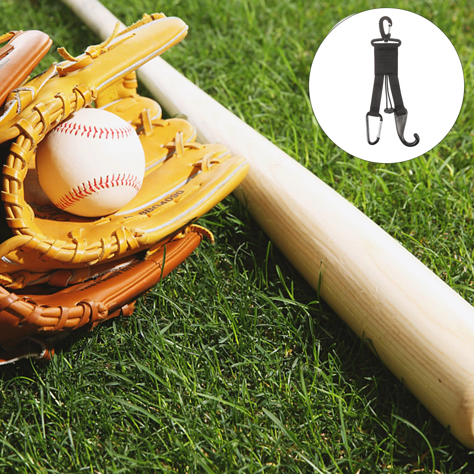Baseball Equipment Hooks Softball Stick Hanger Holder Gear Hat Clip Gloves Reusable