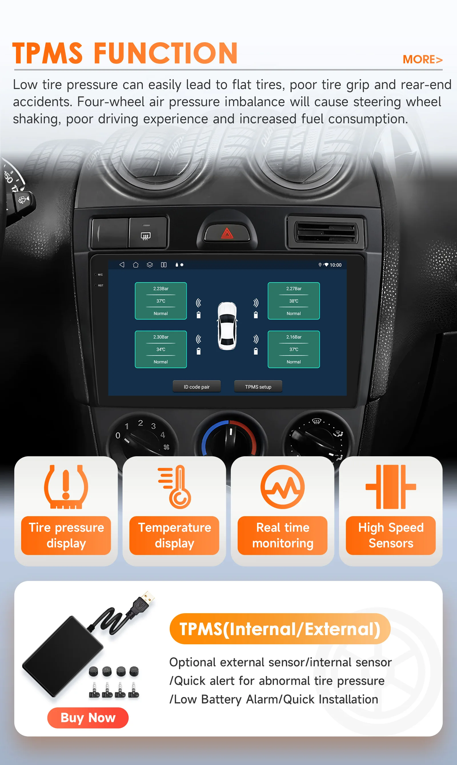 Hizpo 9 Zoll intelligente Autosysteme für Ford Fiesta MK5 2002–2008 Multimedia Radio CarPlay 4G WIFI GPS Navigation Steuergerät DSP – Detail 35