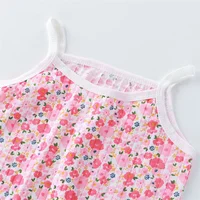 Ensemble haut et short pour enfants, gilet en coton fin pour bébé, sans manches, vêtements de détente, costume pour filles, nouvelle collection 2025 5