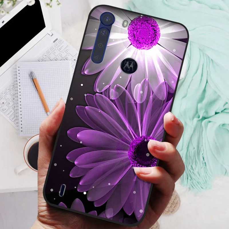 Black Bumper Soft Silicone Phone Case - Sleek Protective Cover